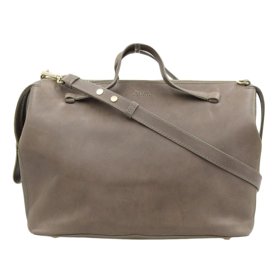 超美品 バリー BALLY 現行タグ ACCORDION 2way レザー ミニボストン