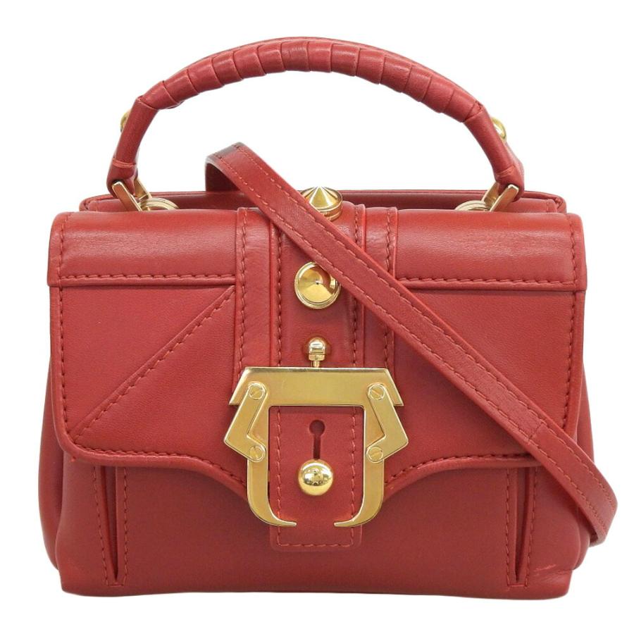 超美品 パウラカデマルトーリ 現行タグ FAYE 2way レザー トップ 