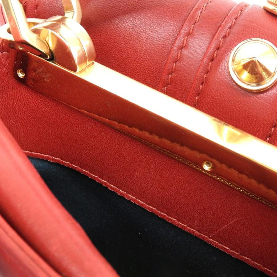 超美品 パウラカデマルトーリ 現行タグ FAYE 2way レザー トップ 
