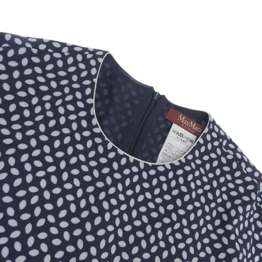超美品 Max Mara STUDIO 現行タグ 622105026 総柄 ワンピース 38 超美品 Max Mara STUDIO 現行タグ 622105026 総柄 ワンピース 38