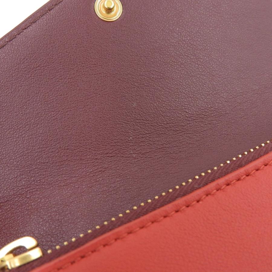 超美品 ボッテガヴェネタ Bottega Veneta 現行ロゴ エンベロープ バイ