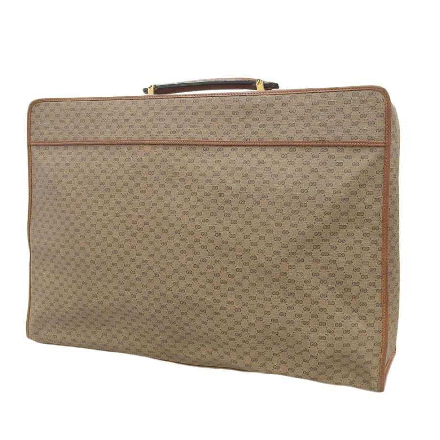 良品 グッチ GUCCI 70年代ヴィンテージ ミニマムGG スーツケース 