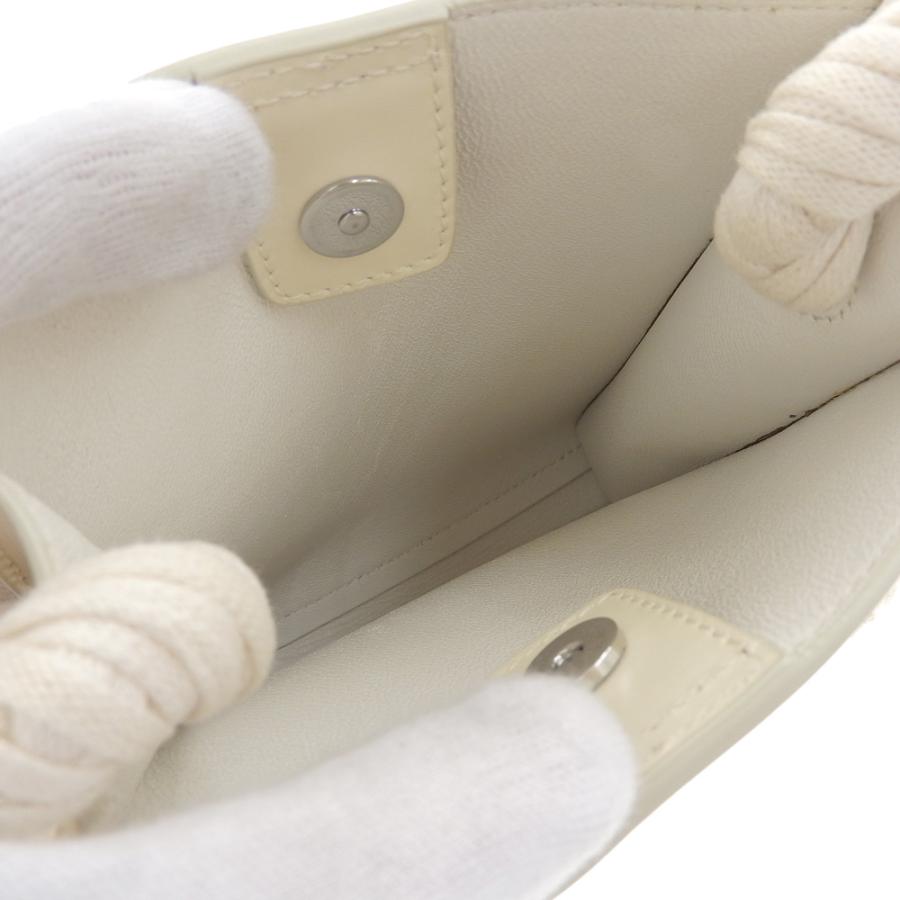 超美品 ジルサンダー JIL SANDER 2019年商品 タングル フリンジ レザー ショルダーバッグ ベージュ レディース 定価99000円 超美品 ジルサンダー JIL SANDER 2019年商品 タングル フリンジ レザー