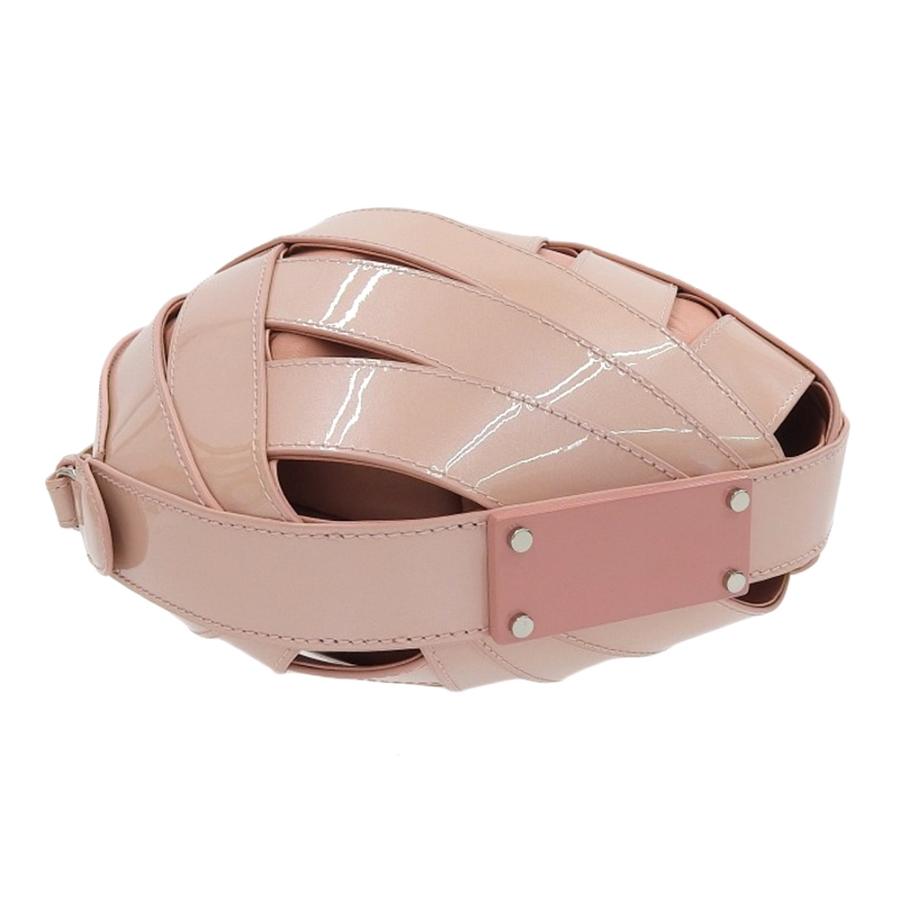 超美品 ペランパリ PERRIN PARIS 現行ロゴ プチパニエ レザー 2way 
