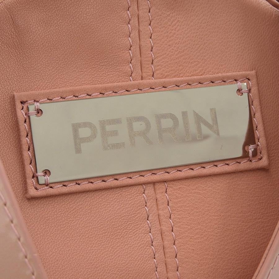 超美品 ペランパリ PERRIN PARIS 現行ロゴ プチパニエ レザー 2way
