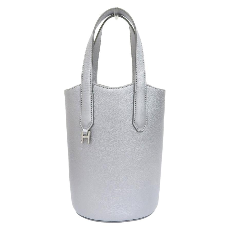 超美品 ヒロフ HIROFU 現行販売商品 ヌーボラ シルバー レザー H  