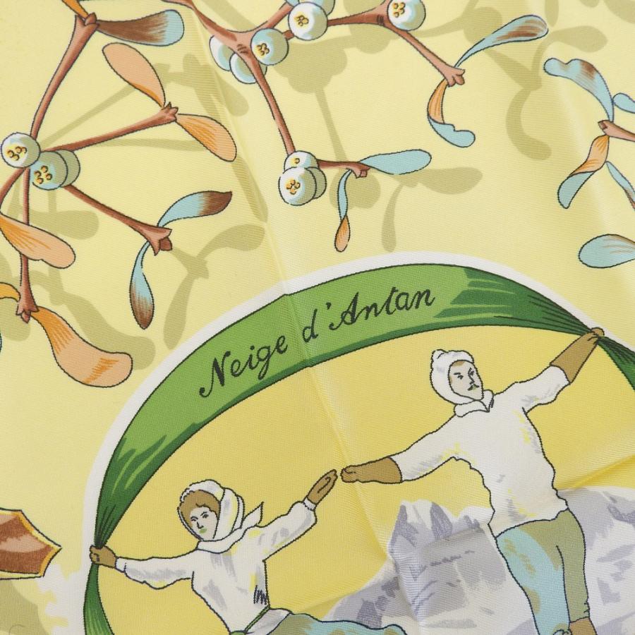 超美品 エルメス HERMES 90年代 ヴィンテージ Neige d'Antan 去年の雪