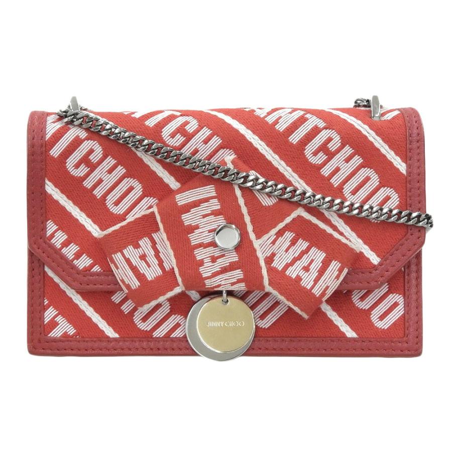 美品 ジミーチュウ 現行販売商品 フィンリー ミニチェーン ショルダー  