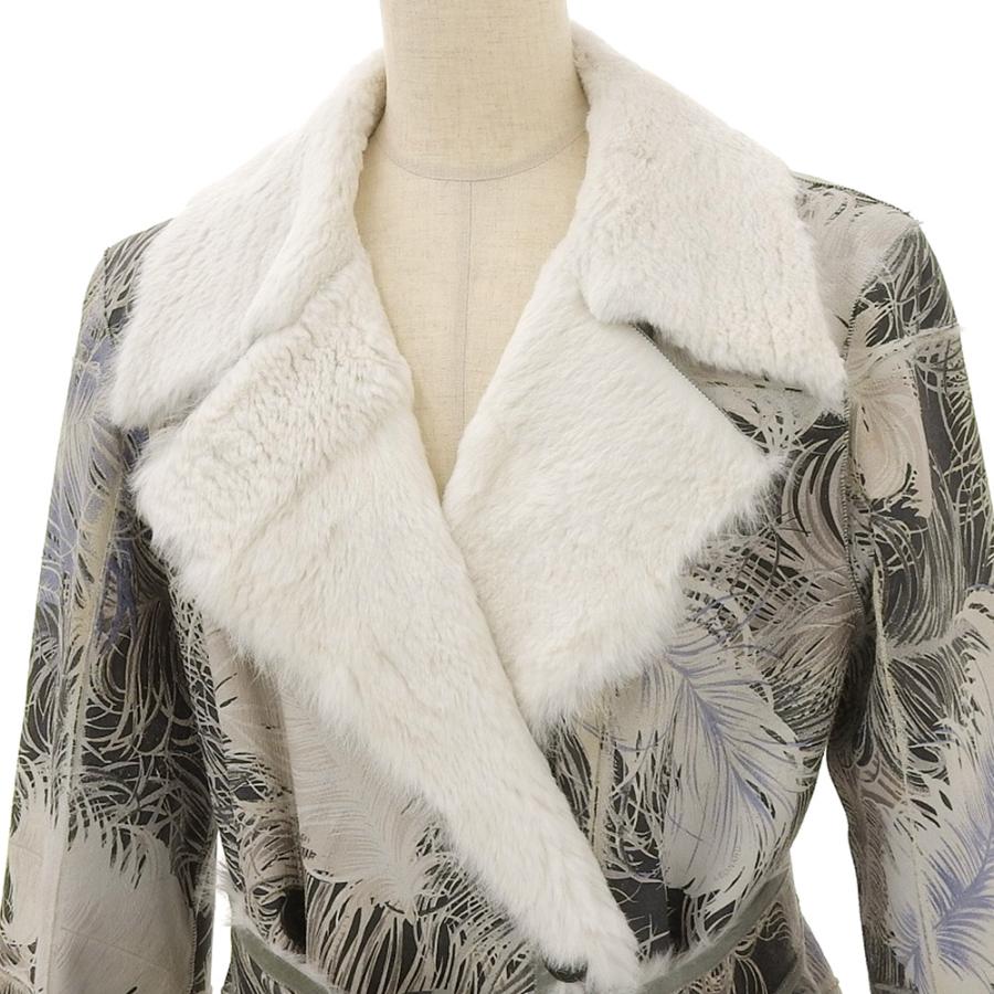 超美品 レオナール LEONARD PARIS 最高級白タグ ホワイト ラパンファー 