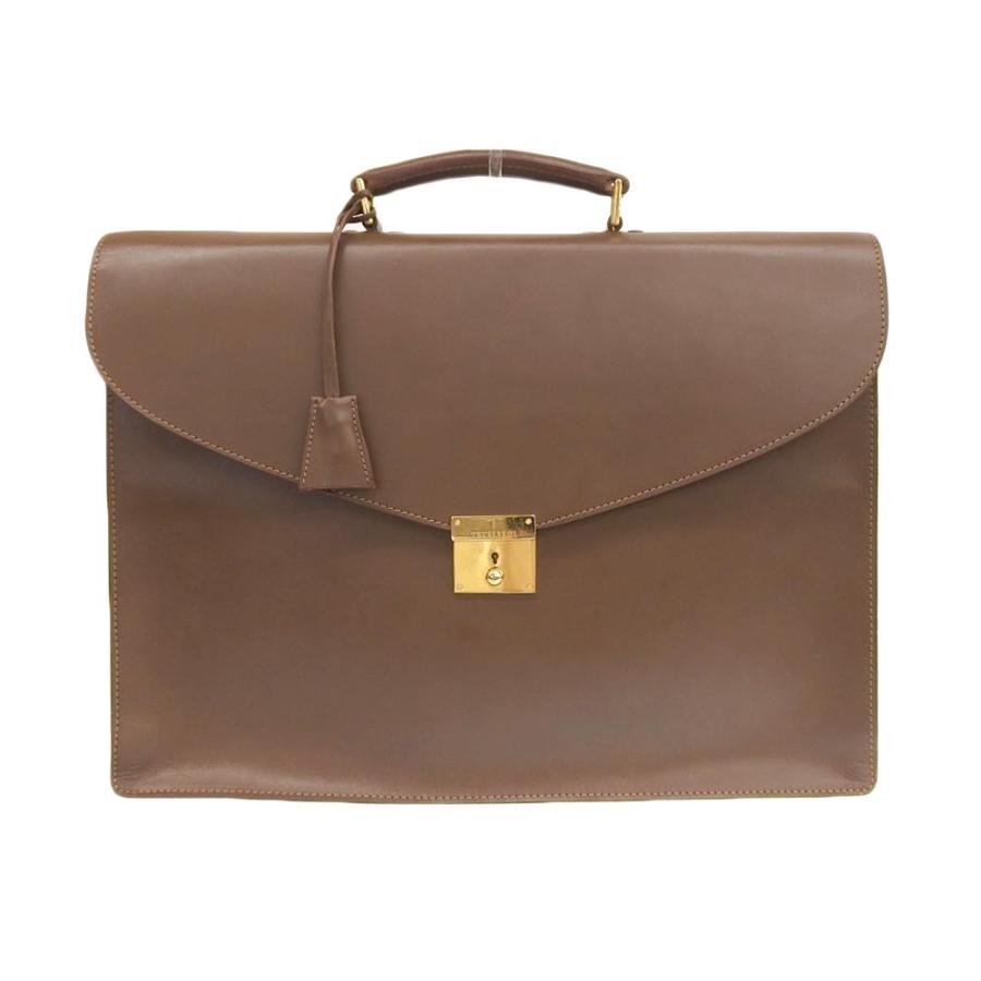 超美品 トラサルディ TRUSSARDI 現行ロゴ シングルルーム レザー 