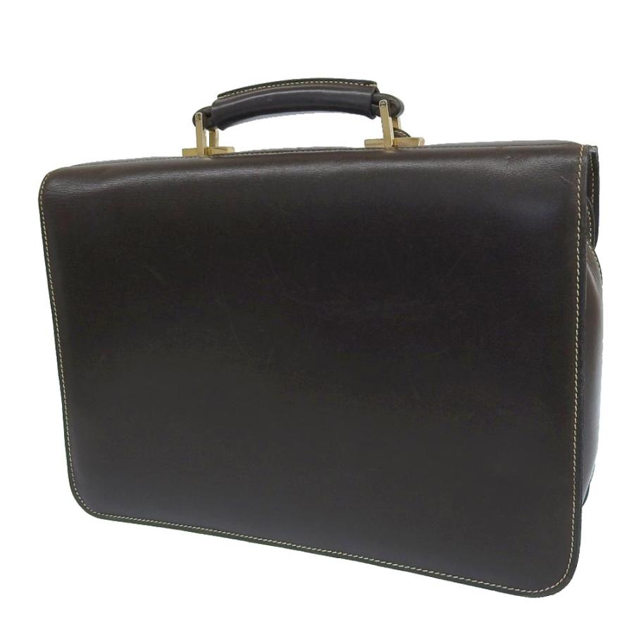 美品 プラダ PRADA 80年代ヴィンテージ レザー 2ルーム ミニ ブリーフ