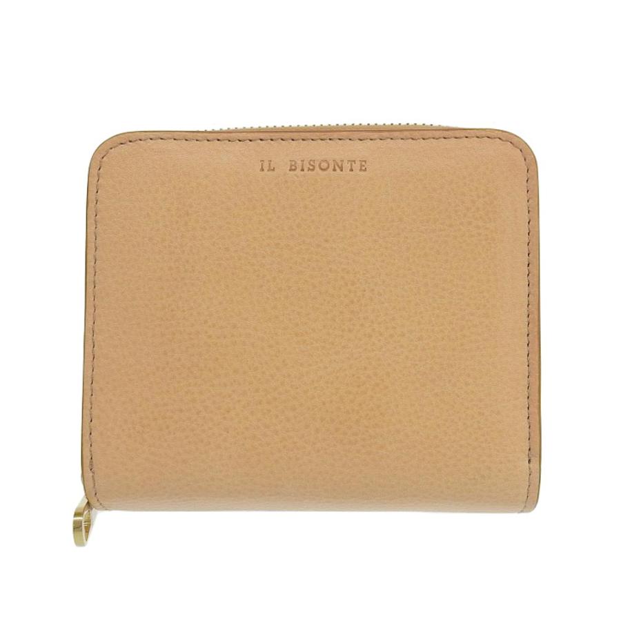 未使用 箱付 イルビゾンテ IL BISONTE 現行販売商品 SSW003 ラウンド  