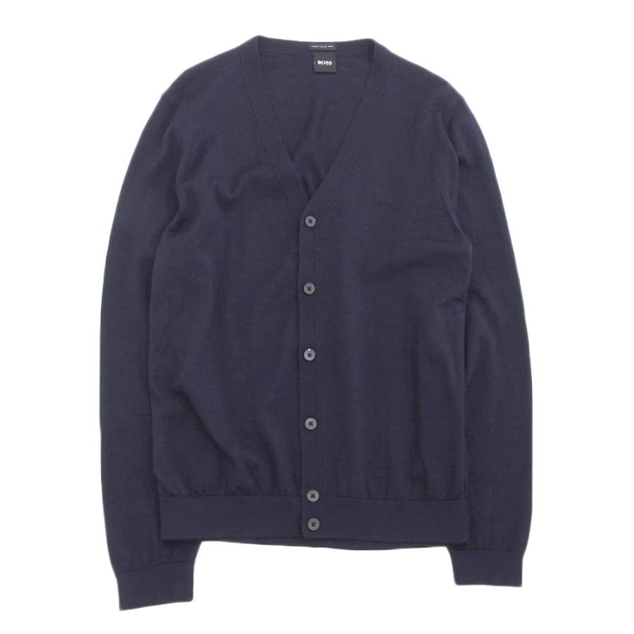 HUGO BOSS パープル カーディガン 超美品 ヒューゴボス 黒タグ 