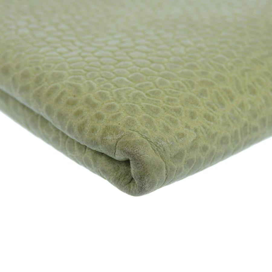 未使用 ガンゾ GANZO 現行ロゴ WGAN デュプイ社 リザード型押 レザー L  