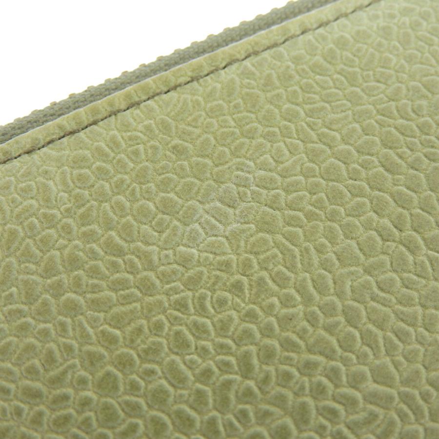 未使用 ガンゾ GANZO 現行ロゴ WGAN デュプイ社 リザード型押 レザー L  