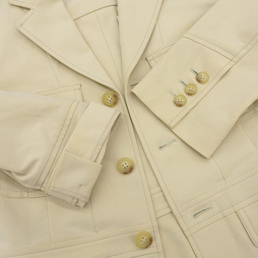 【未使用タグ付き】Ralph Lauren サファリジャケット　ホワイト 未使用 タグ付 ラルフローレン RALPH LAUREN 紺タグ サファリ