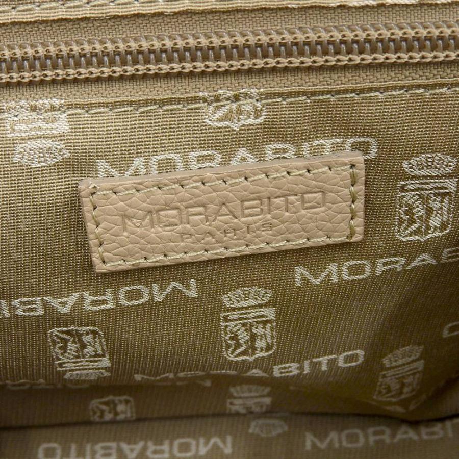 MORABITO（モラビト） 美品 現行ロゴ カーフ レザー ミニ ボストン 