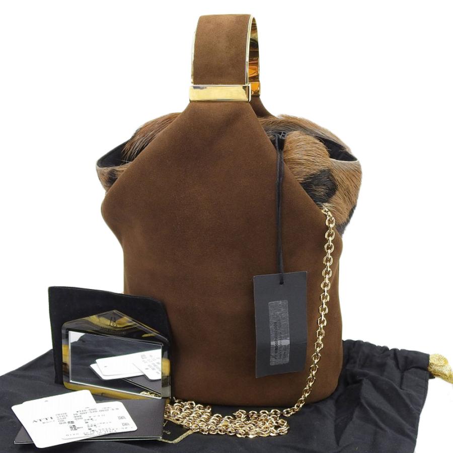 未使用 BIENEN DAVIS ビエネン デイヴィス 現行販売商品 KIT Suede Bag 