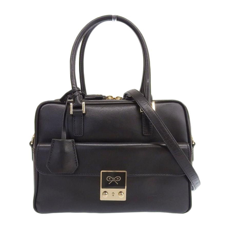 超美品 アニヤハインドマーチ ANYA HINDMARCH 現行ロゴ カーカー 