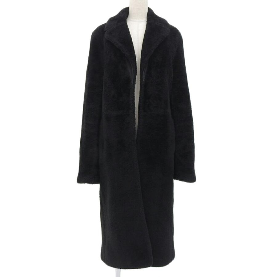 CELINE 超美品 セリーヌ 80年代フランス製 シャーリングムートン  