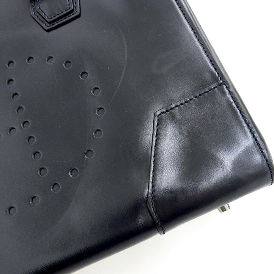 美品です！Hロゴパンチング　レザーショルダーバッグ 美品 アッシュマレ H.MARAIS パンチングHロゴ ボックスカーフ レザー