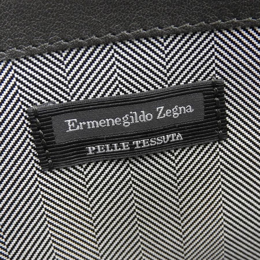 超美品 ゼニア Ermenegildo Zegna 現行 PELLETESSUTA フォン ラウンド