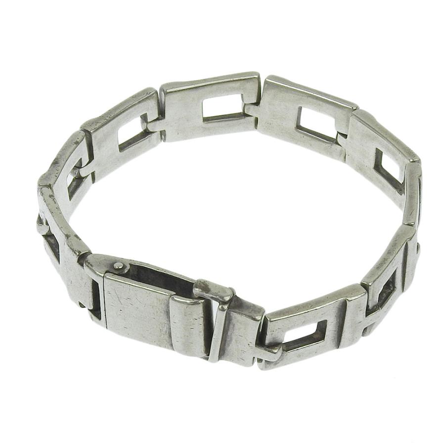 GUCCI 新品同様品　old gucci シルバーチェーンブレスレット刻印18 GUCCI（グッチ） 美品 GUCCI 90年代ヴィンテージ イタリア製 GG