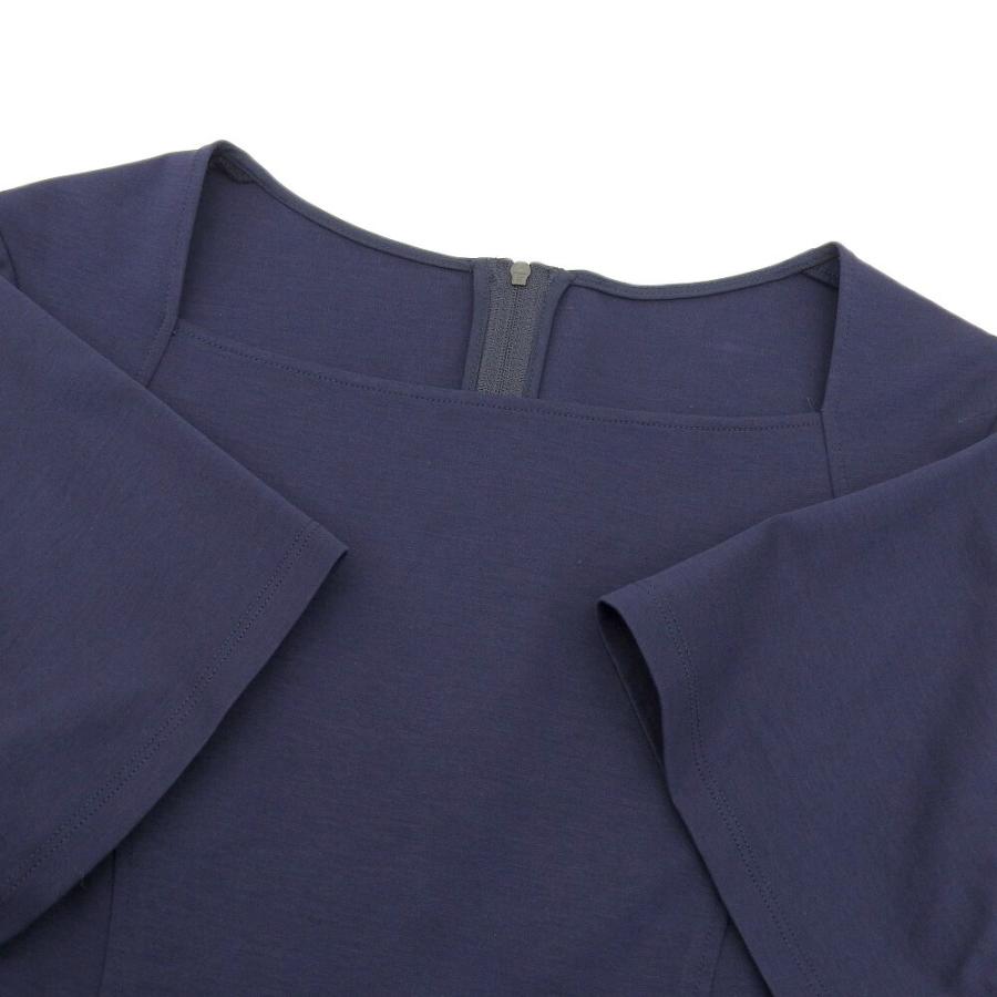 超美品 フォクシー NY 2022年商品 42990 Vivaldi Top ヴィヴァルディ トップス 40 定価50600円 ネイビー レディース FOXEY（フォクシー） 超美品 NY 2022年商品 42990 Vivaldi Top