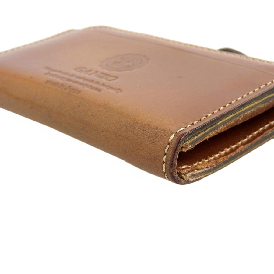 美品 ガンゾ GANZO 現行販売商品 57792 コードバン レザー