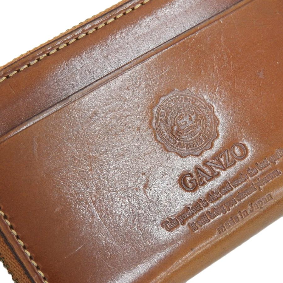 美品 ガンゾ GANZO 現行販売商品 57792 コードバン レザー