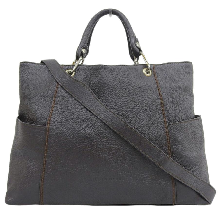 超美品 プリニオヴィソナ PLINIO VISONA イタリア製 レザー 2way  