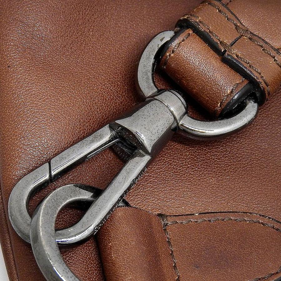 美品 ゼニア Ermenegildo Zegna 現行レザータグ レザー イントレ 
