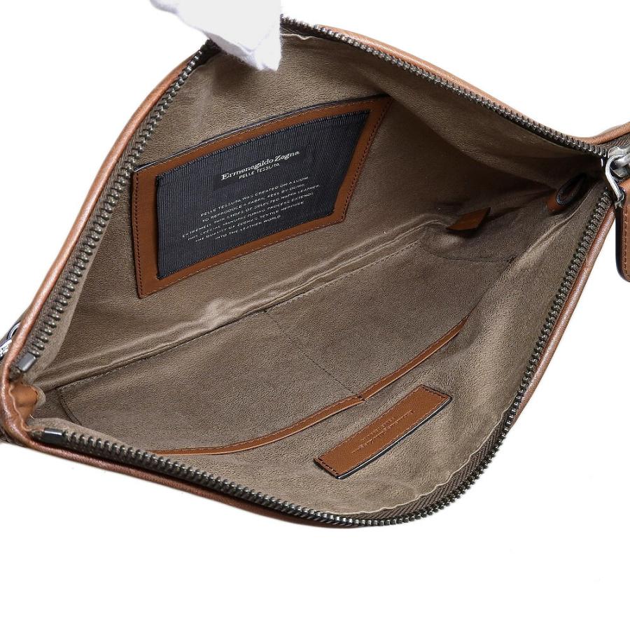 美品 ゼニア Ermenegildo Zegna 現行レザータグ レザー イントレ 