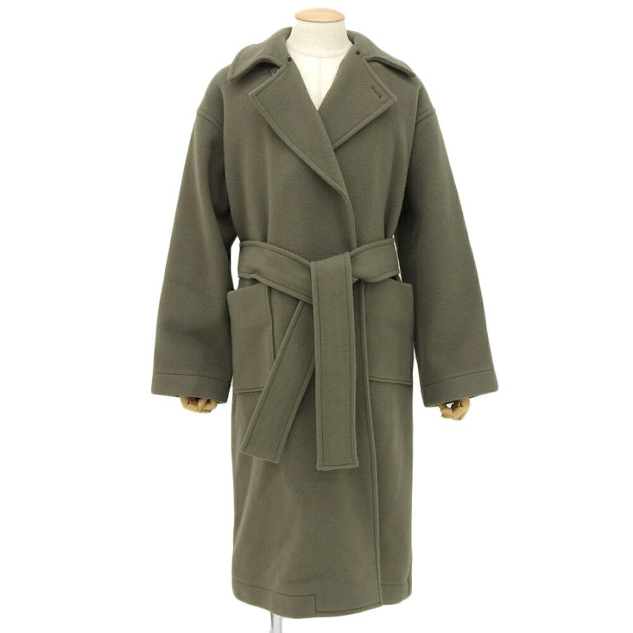 超美品 アタ ATHA 2019年商品 A-1901-T-10 DOUBLE MELTON MAXI