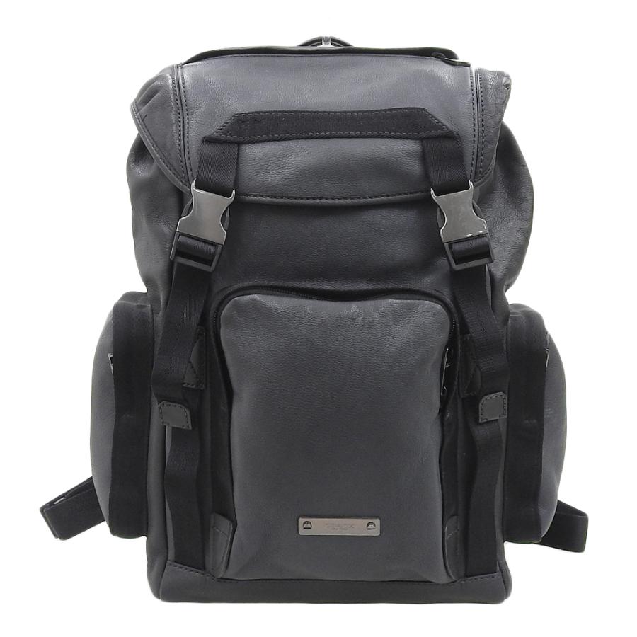 COACH 美品 コーチ 現行ロゴ 71317 トンプソン カラーブロック レザー 