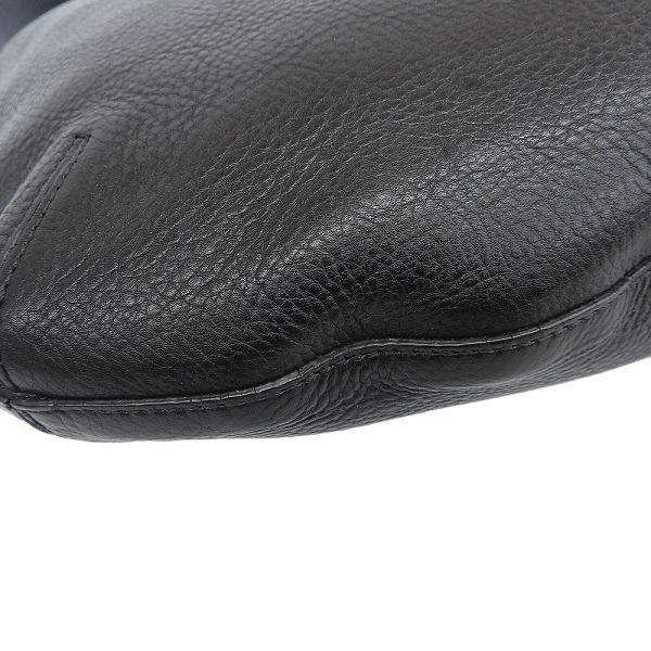 超美品 ヒロフ HIROFU 現行販売商品 ソーロ レザー ショルダーバッグ M