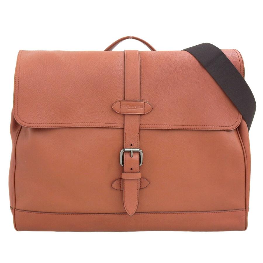 超美品 コーチ COACH 2019年 F23204 Hudson Messenger ハドソン レザー 2way ショルダー メッセンジャ バッグ メンズ レディー ほぼ未使用 COACH（コーチ） 超美品 COACH 2019年 F23204 Hudson Messenger