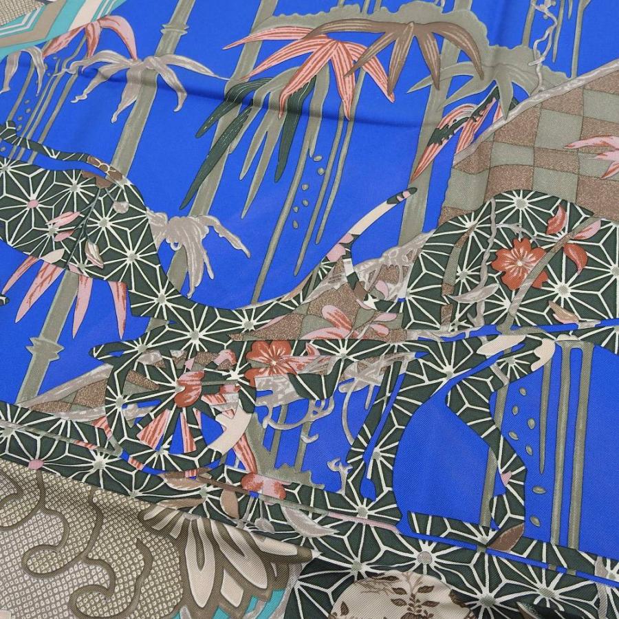 Hermes エルメス 松坂屋400周年エクスリブリス カレ90 シルクスカーフ HERMES（エルメス） 未使用 箱付 2011年 松坂屋400周年 EX LIBRIS EN