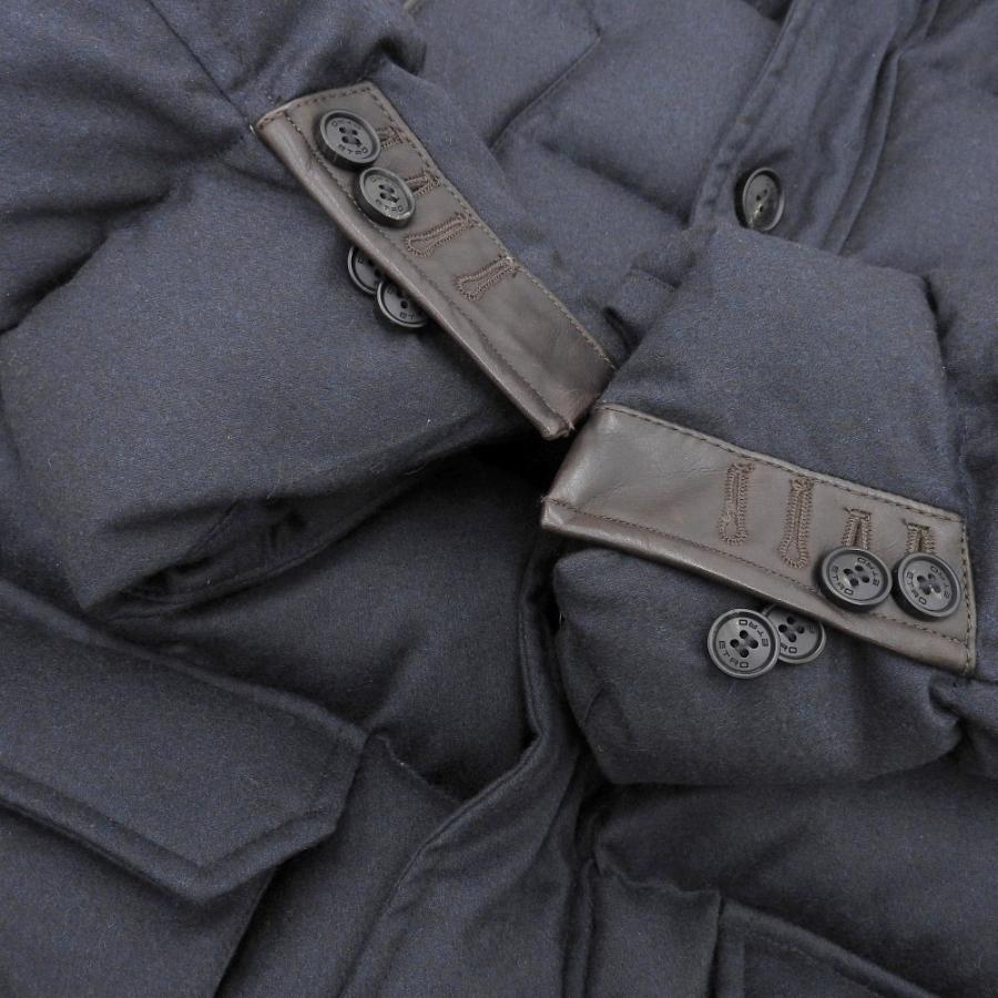 超美品 エトロ 2020年商品 裏地ペイズリー柄 ウール ダウンジャケット L メンズ ETRO（エトロ） 超美品 2020年商品 裏地ペイズリー柄 ウール ダウン