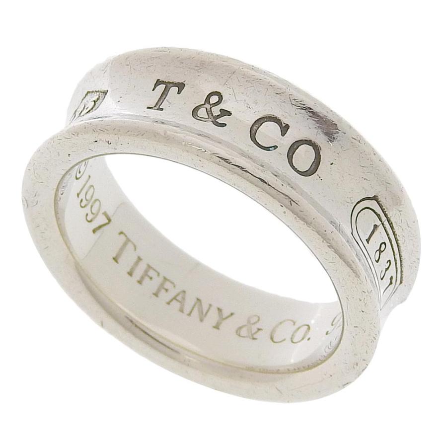 超美品 ティファニー Tiffany & Co. 1837 ナロー ワイド ミディアム