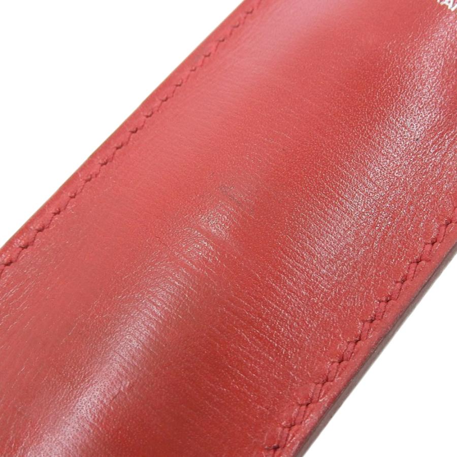 HERMES（エルメス） ボックスカーフ レザー ペン ケース ホルダー