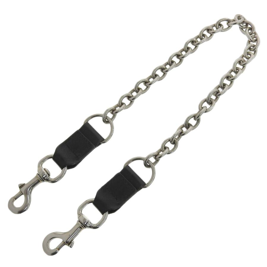 GUCCI（グッチ） 超美品 シグネチャーロゴ シルバーメタル リンク