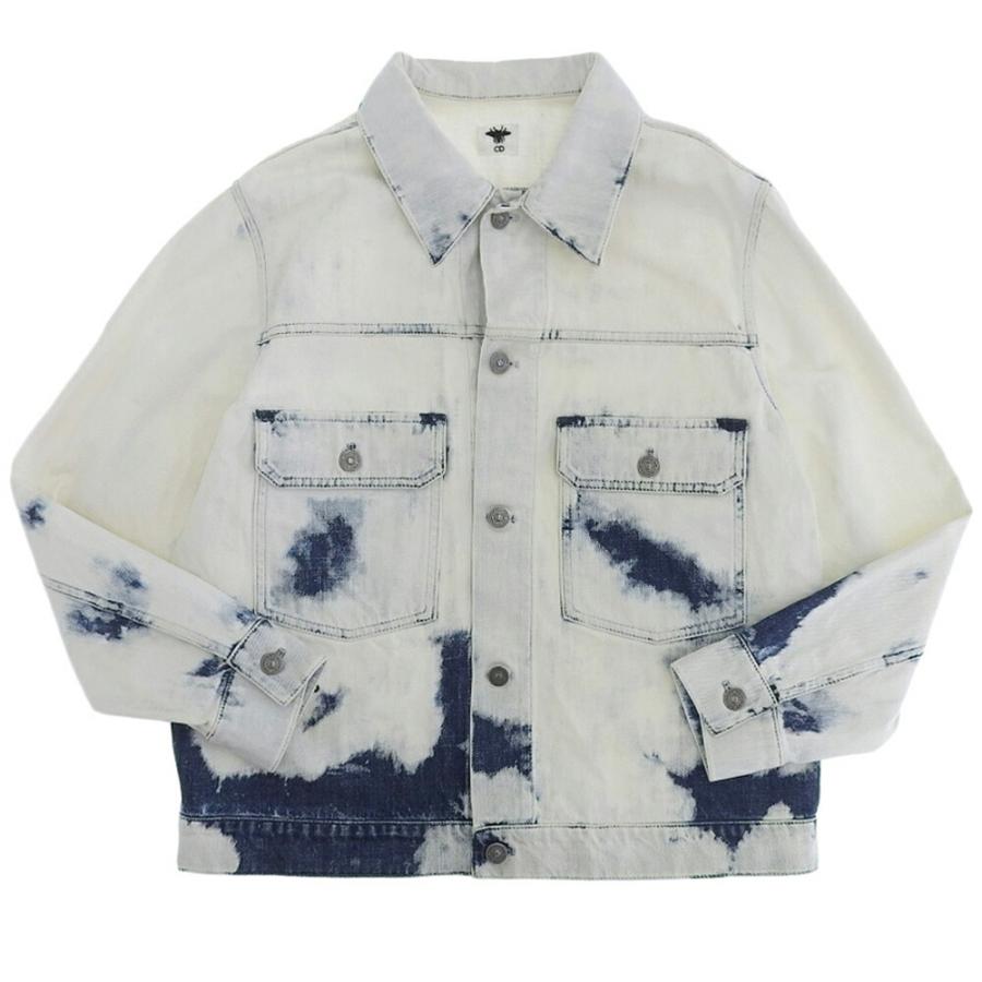 美品 ディオール Christian Dior 2019年商品 アフタータイダイ デニム