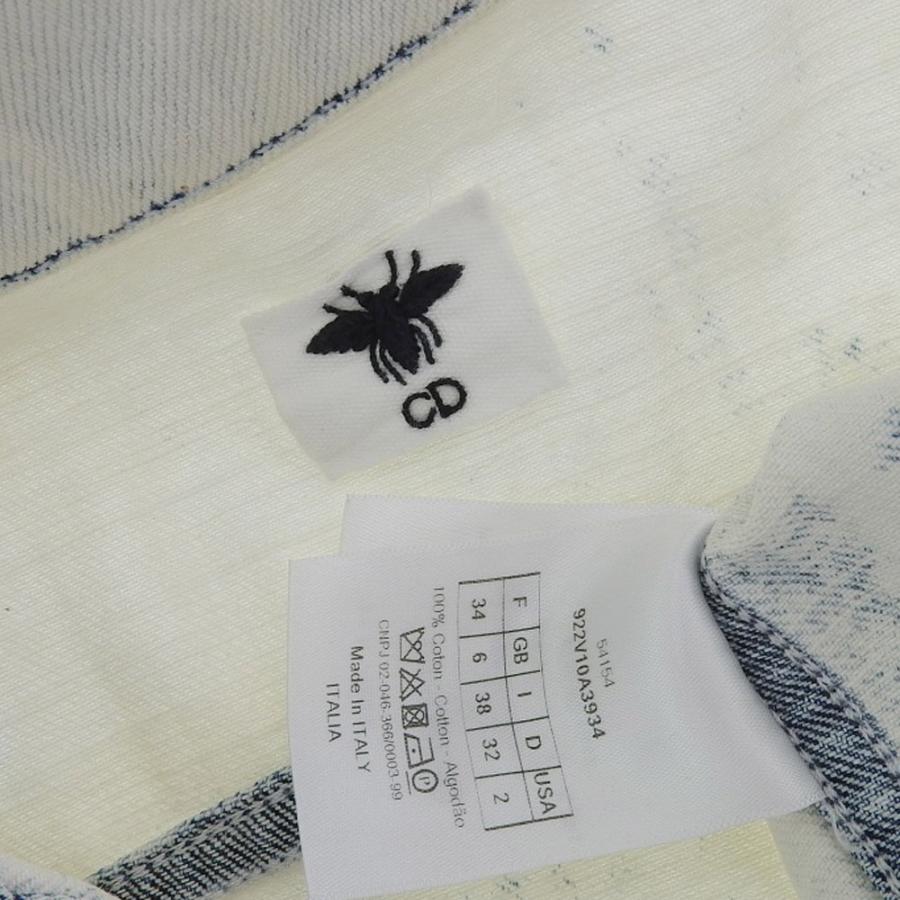 美品 ディオール Christian Dior 2019年商品 アフタータイダイ デニム