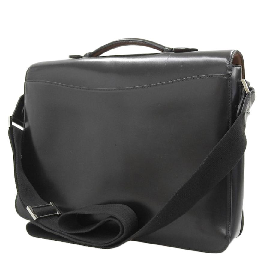dunhill（ダンヒル） 美品 ブラッシュレザー 2way 斜め掛け ショルダー