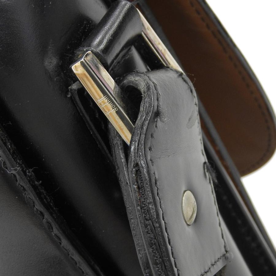 dunhill（ダンヒル） 美品 ブラッシュレザー 2way 斜め掛け ショルダー