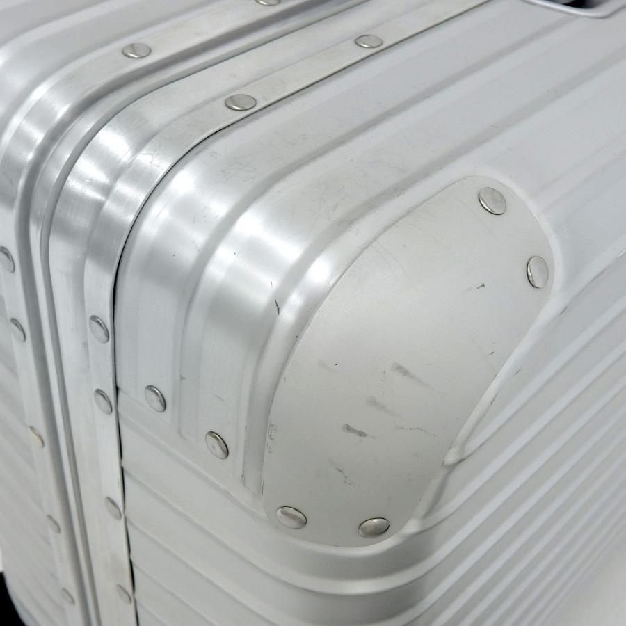 外美品 リモワ 現行販売商品 Original Compactトパーズ アルミ 29L