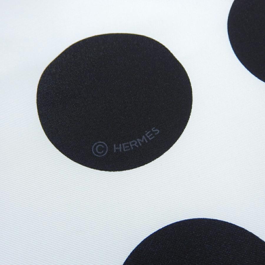HERMES 超美品 エルメス 現行黒タグ CENT POIS ドット柄 カレ90 HERMES 超美品 エルメス 現行黒タグ CENT POIS ドット柄 カレ90