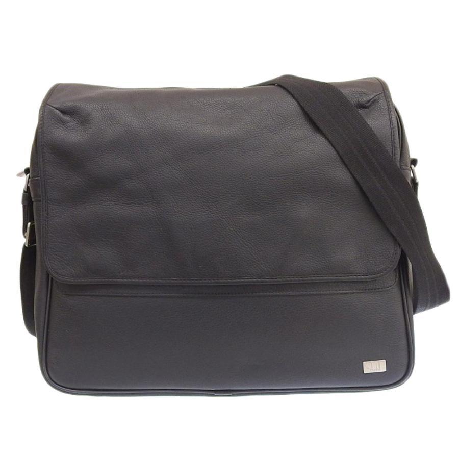 ダンヒルdunhill　ブラック ショルダーバッグ タグ付き dunhill（ダンヒル） ショルダーバッグ 斜めがけショルダー バッグ