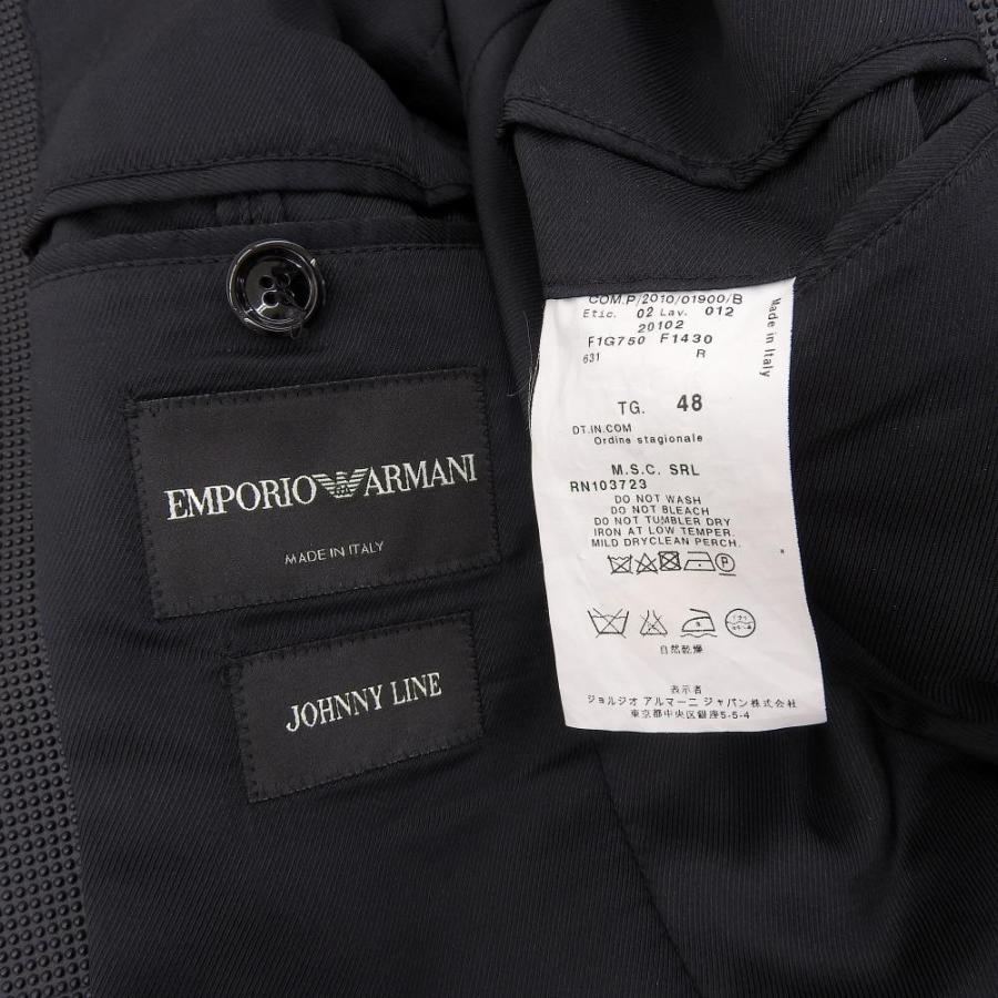 美品 エンポリオアルマーニ EMPORIO ARMANI 現行黒タグ テーラード 
